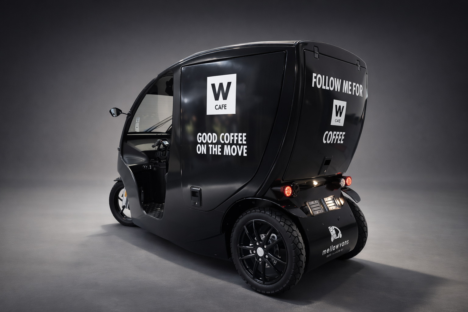 Mobile coffee van