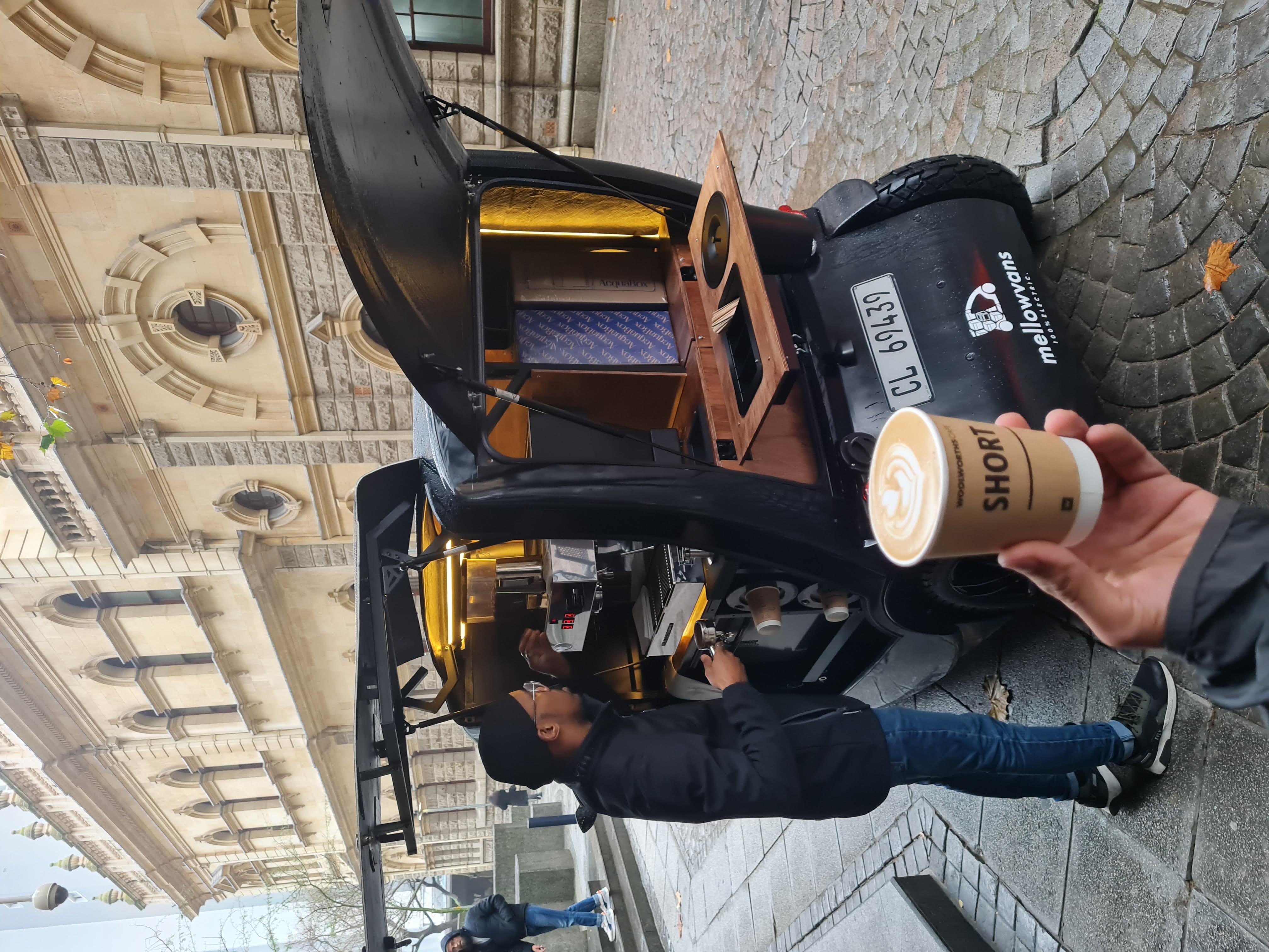 Mobile coffee van
